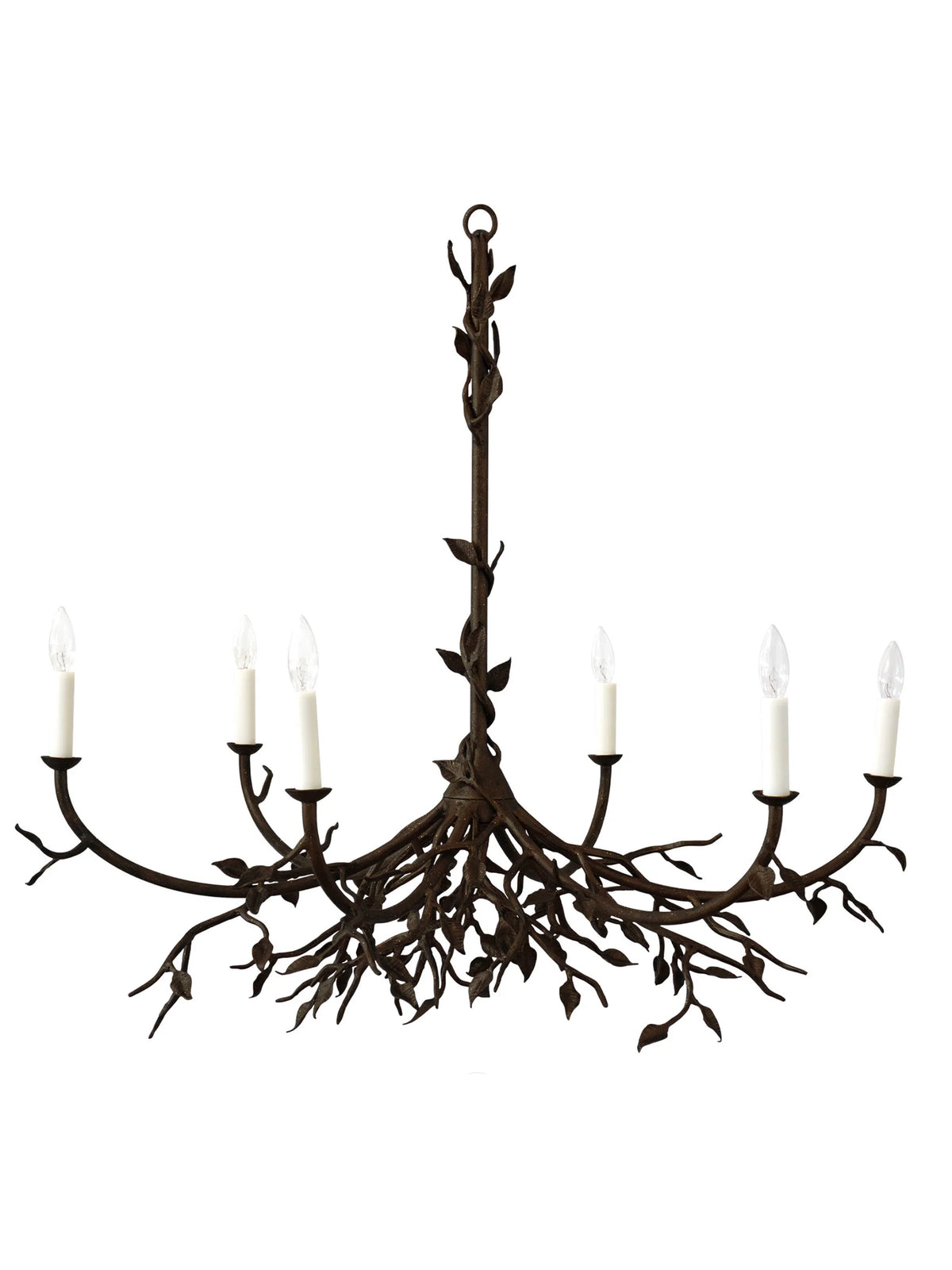 Lennox Branching Chandelier Warm Black Weston Table