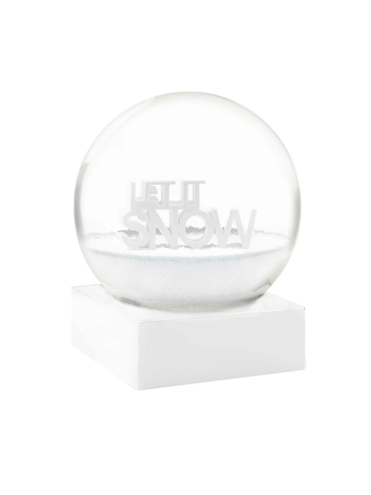 Let It Snow Snow Globe Weston Table