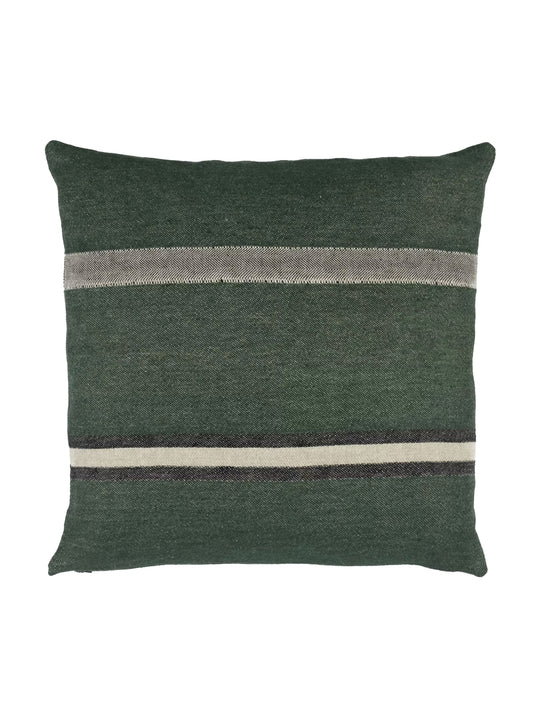 Libeco Belgian Pillow Racing Green Weston Table