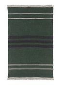 Libeco Belgian Throw Racing Green Weston Table