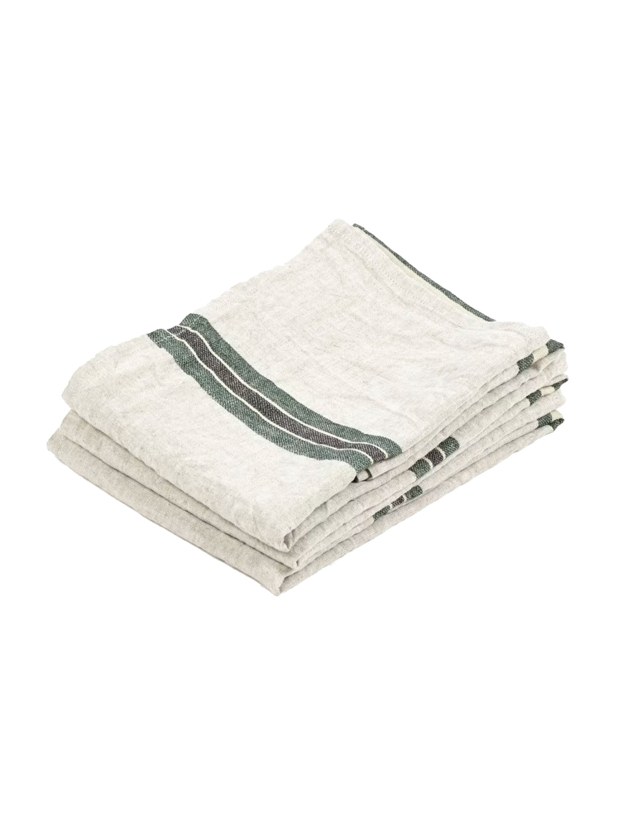 Libeco Dock Tea Towel Racing Stripe Weston Table