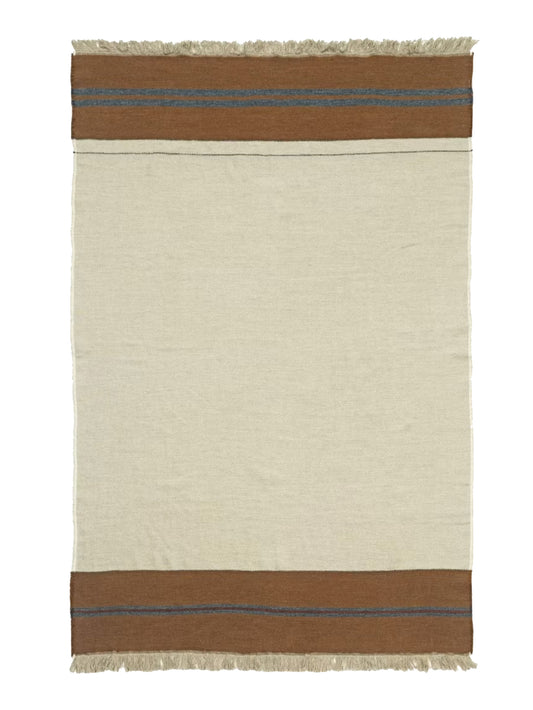 Libeco Highland Stripe Throw Weston Table