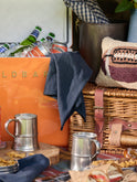 Libeco Hudson Navy Napkin Set Weston Table