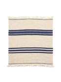 Libeco Indigo Stripe Linen Napkins Weston Table