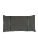 Libeco Leo Pillow Racing Green Stripe Lumbar Weston Table