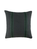 Libeco Leo Pillow Racing Green Stripe Square Weston Table