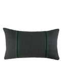 Libeco Leo Pillow Racing Green Stripe Lumbar Weston Table