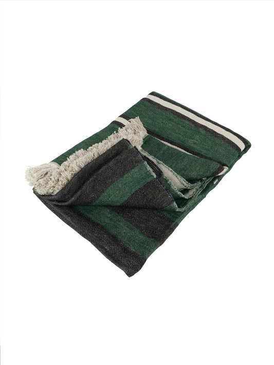 Libeco Nell Stripe Throw Weston Table