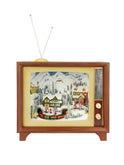 Lighted Musical TV with Train Weston Table