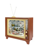 Lighted Musical TV with Train Weston Table