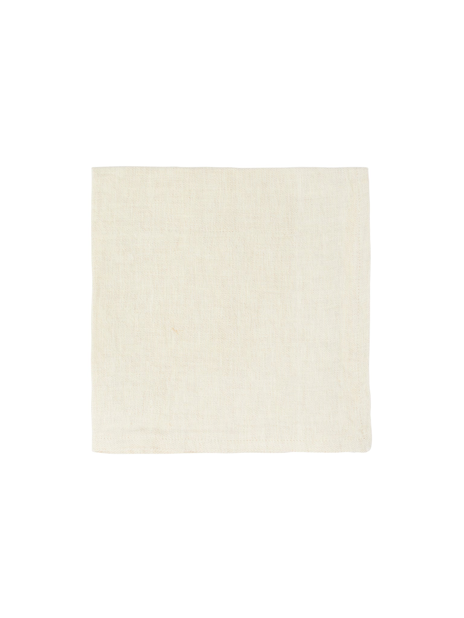 Double Sided Linen Dinner Napkins Cream and Linen Weston Table