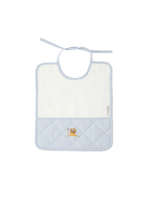  Lion Embroidered Terry Bib Weston Table 