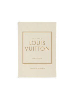  Little Book Of Louis Vuitton Leather Bound Edition Weston Table 