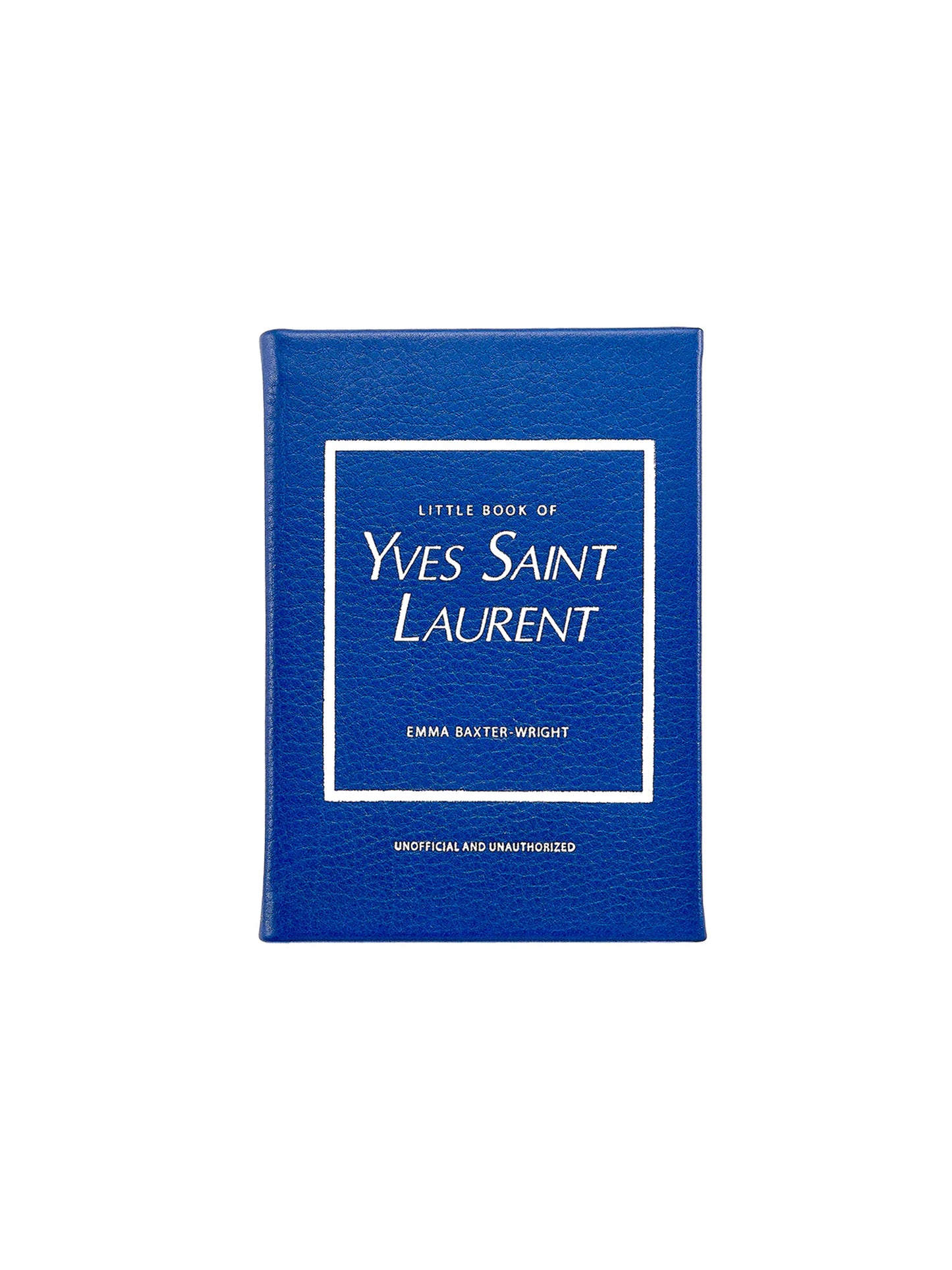 Little Book Of Yves Saint Laurent Leather Bound Edition Weston Table