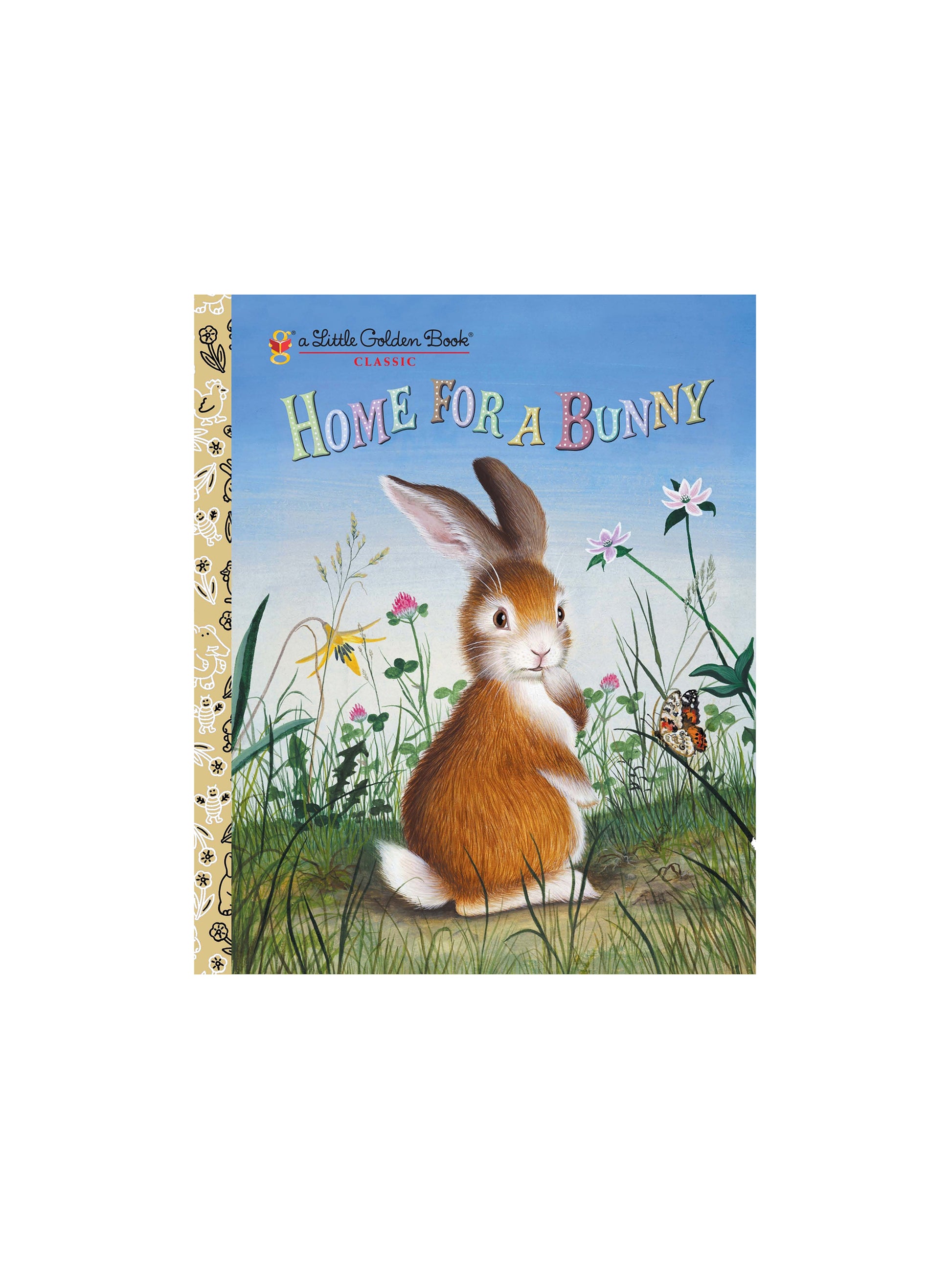 Little Golden Book Home for a Bunny Weston Table