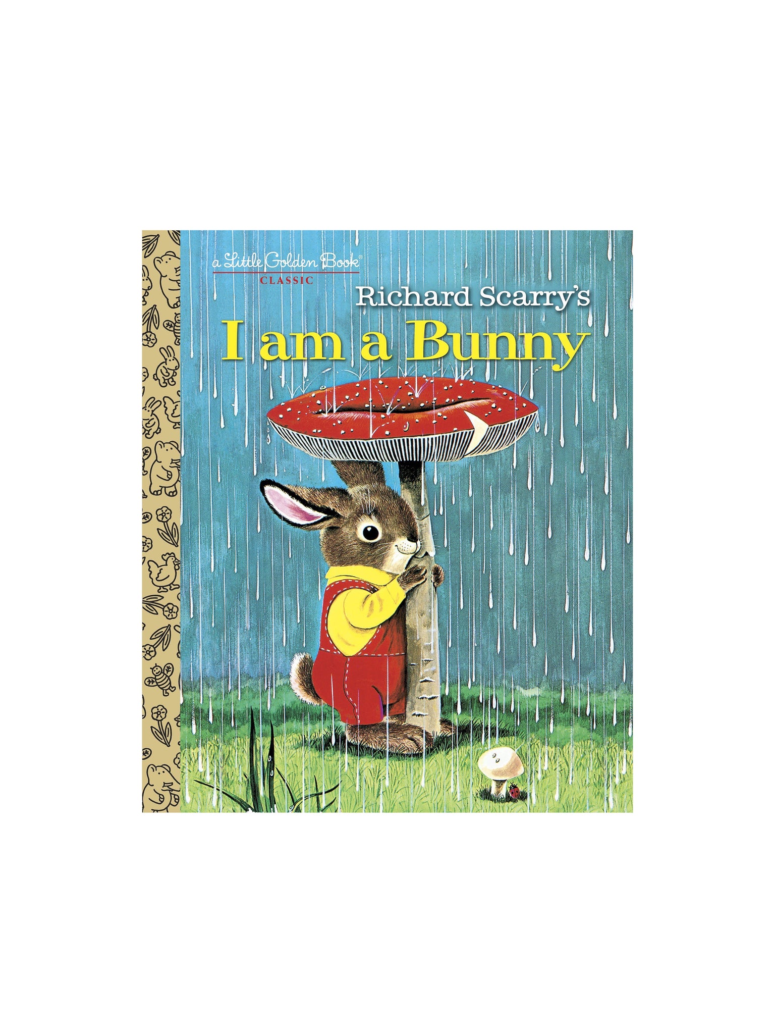 Little Golden Book I am a Bunny Weston Table