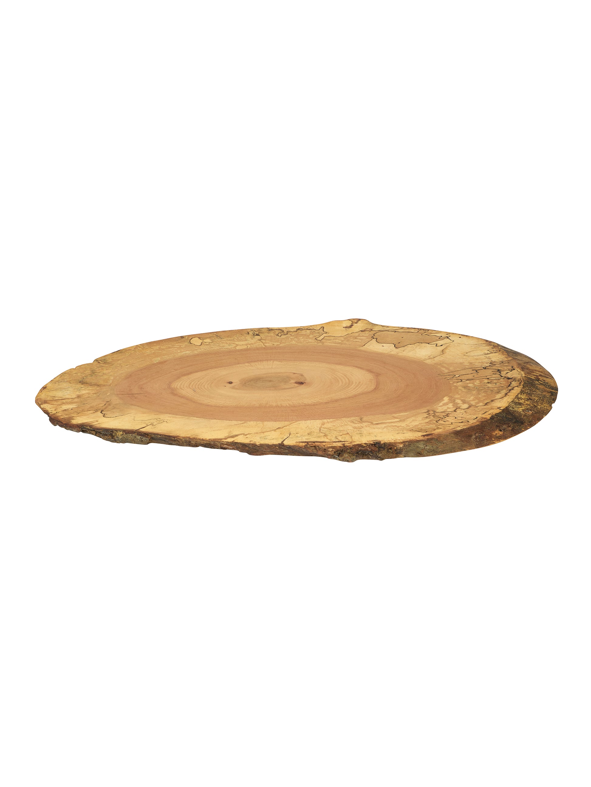 Live Edge Spalted Maple XL Oval Serving Board Weston Table
