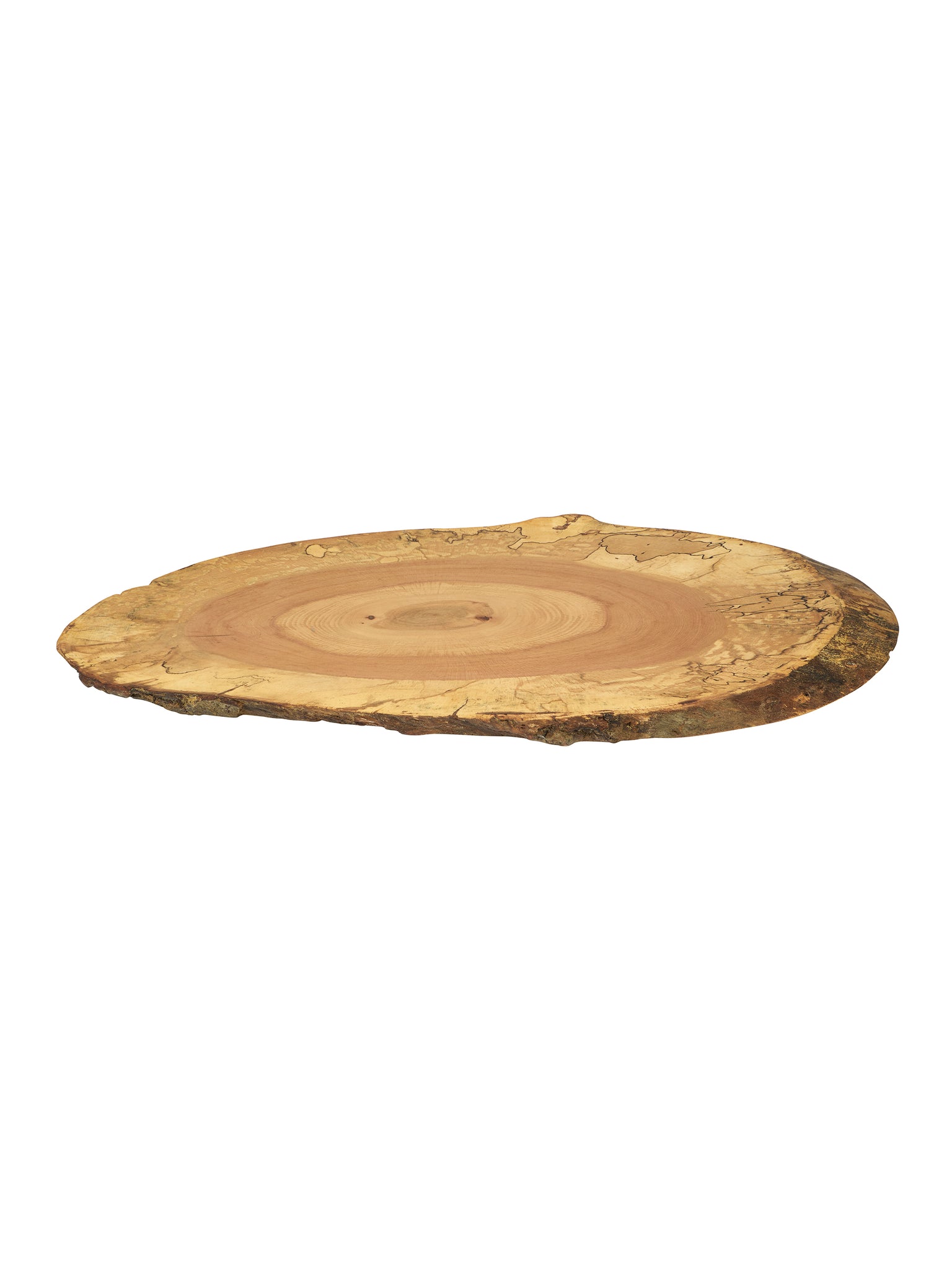 Live Edge Spalted Maple XL Oval Serving Board Weston Table