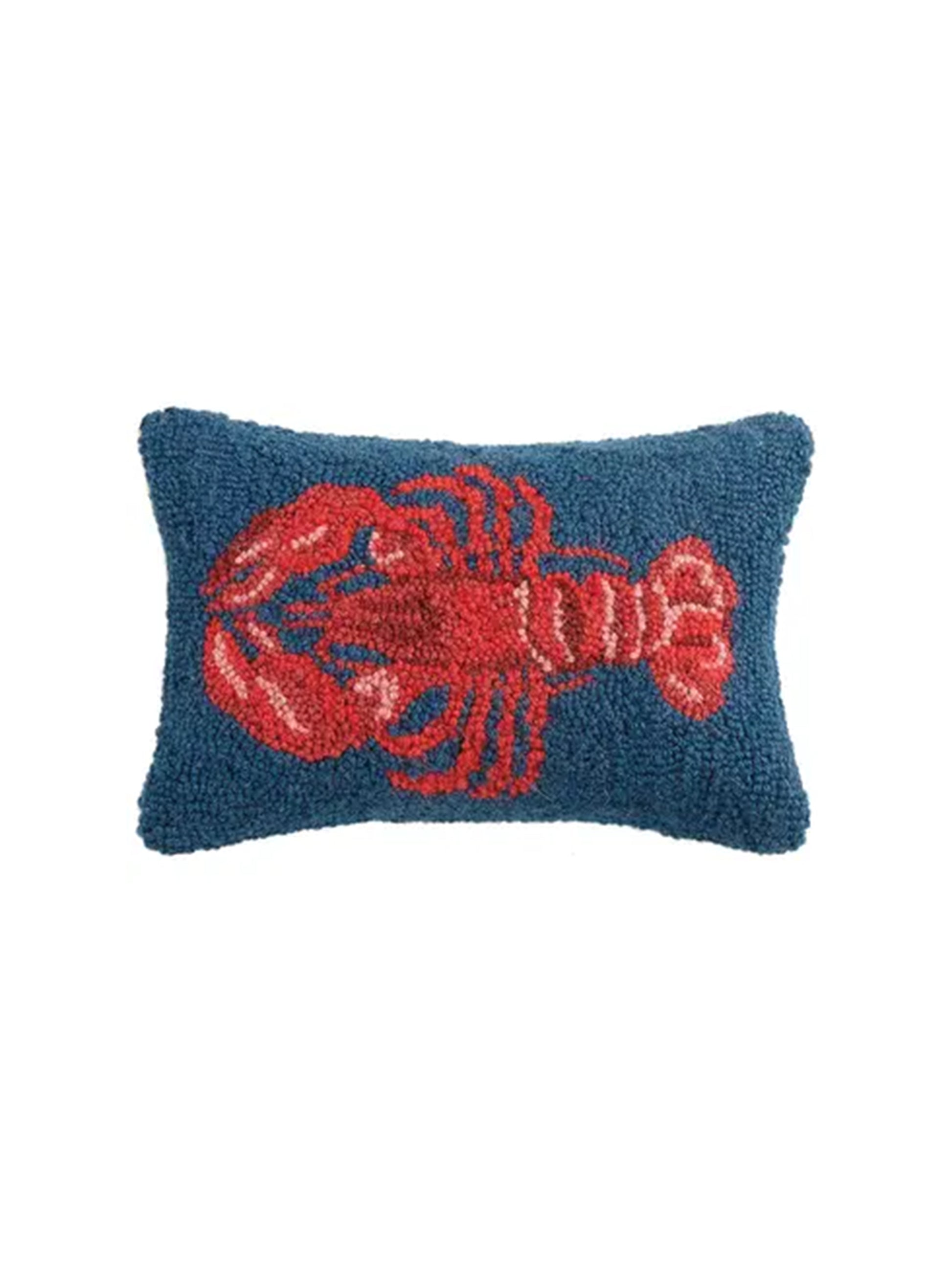 Lobster Wool Hook Pillow Weston Table