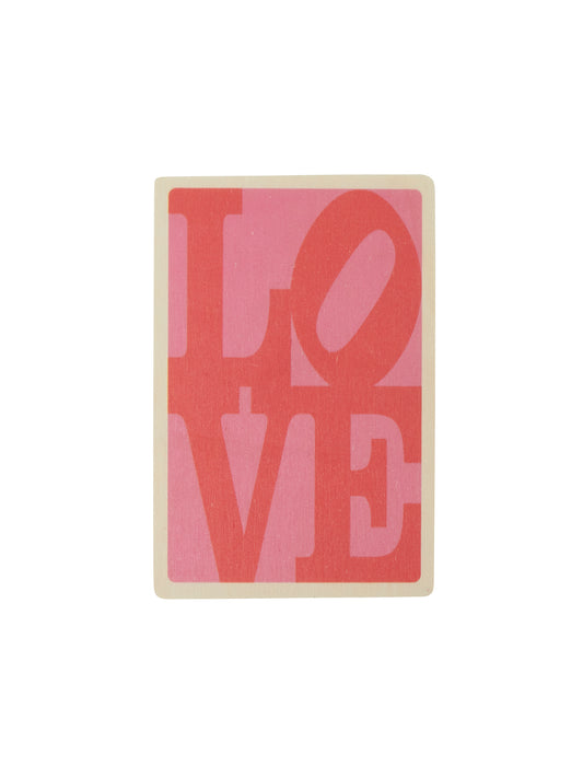 Love Wooden Postcard Weston Table