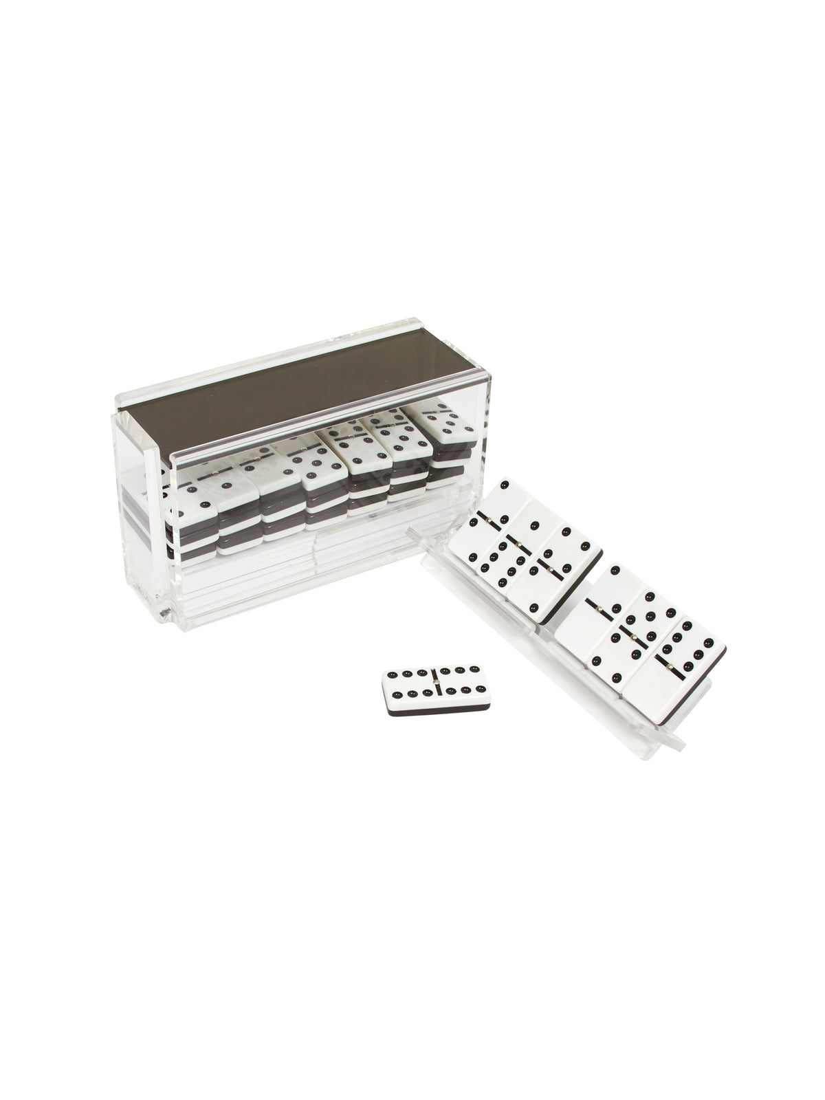 Dominoe Racks Luxe Domino Set with Racks | Games & Puzzles | Weston Table