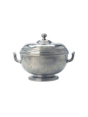  MATCH Pewter Beaded Round Tureen Weston Table 