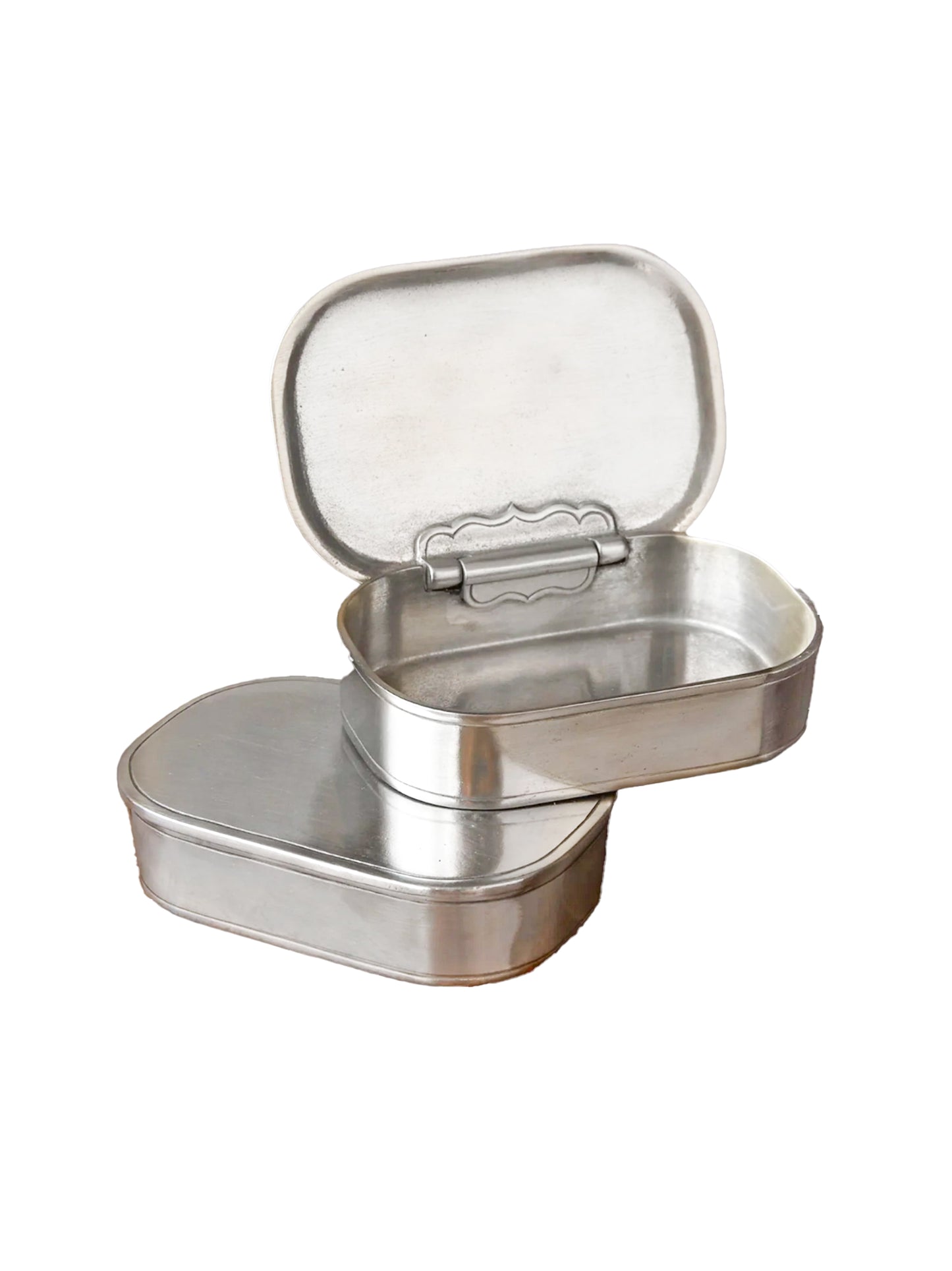 MATCH Pewter Brixia Box Custom Engraved Weston Table