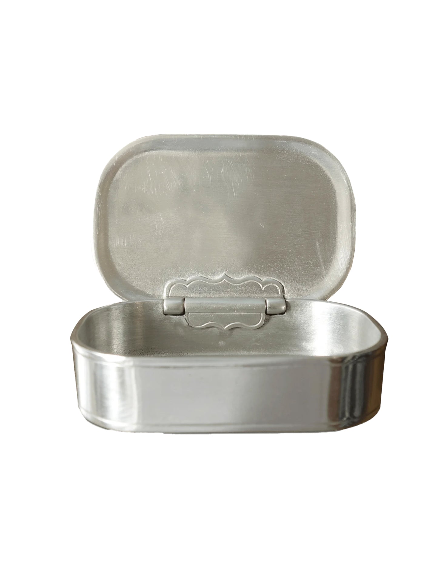 MATCH Pewter Brixia Box Custom Engraved Weston Table