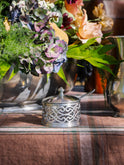 MATCH Pewter Cutwork Parmesan Dish with Spoon Weston Table