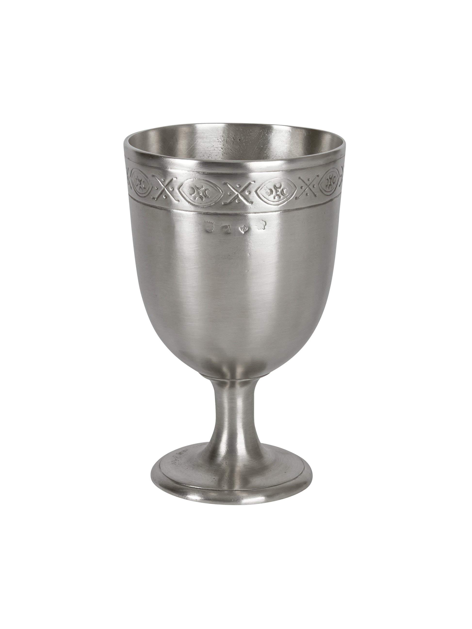 MATCH Pewter Engraved Chalice Weston Table