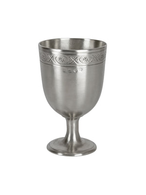  MATCH Pewter Engraved Chalice Weston Table 