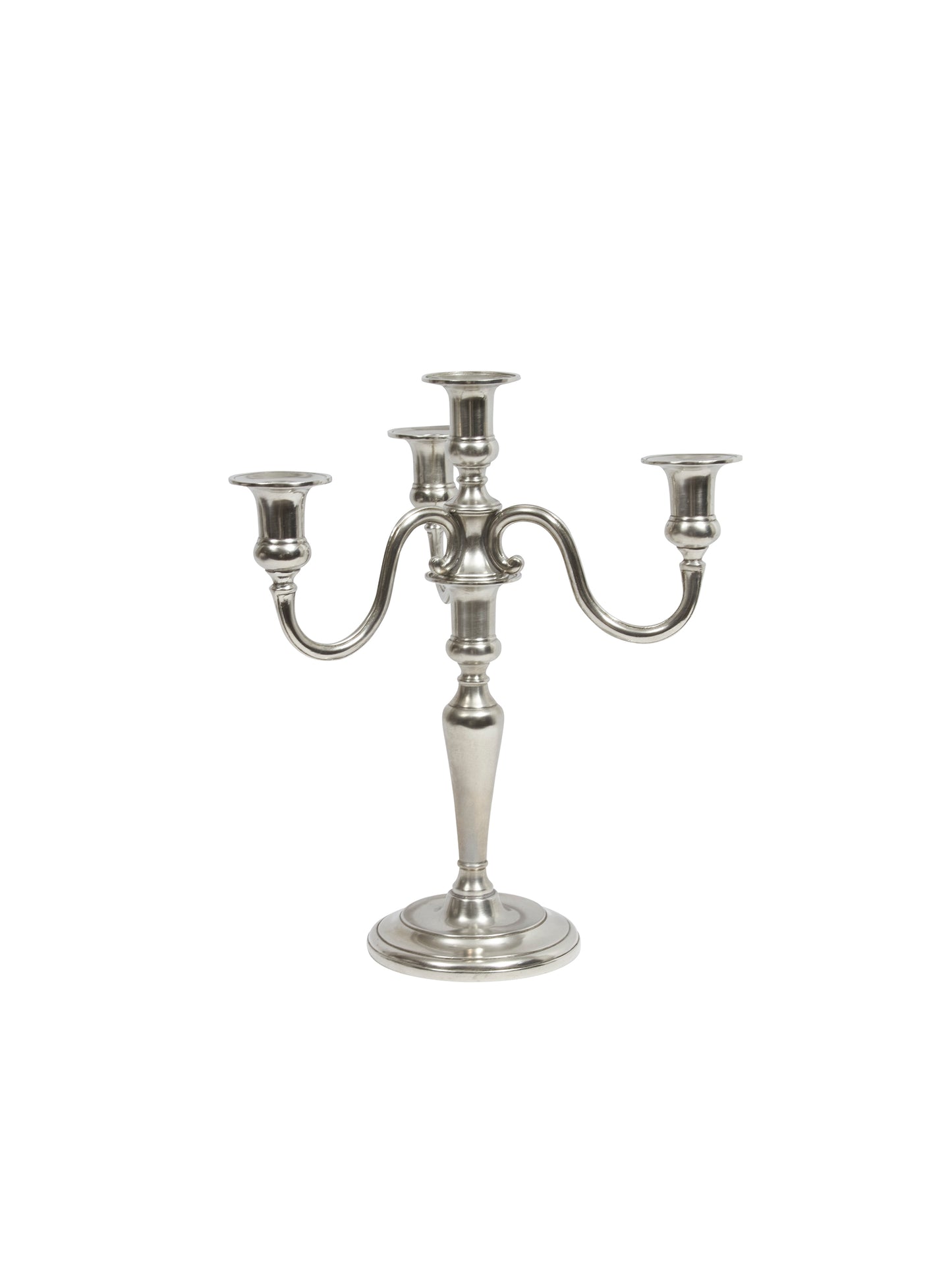 MATCH Pewter Four Flame Candelabra Weston Table