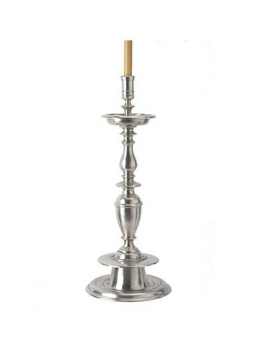 MATCH Pewter Gigante Pillar Candlestick Weston Table