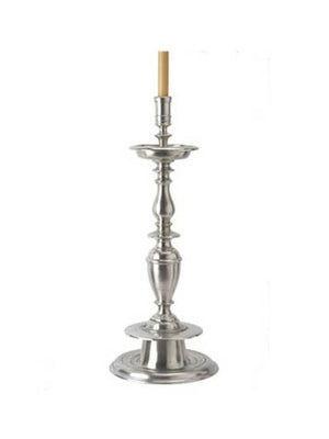  MATCH Pewter Gigante Pillar Candlestick Weston Table 
