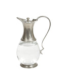 MATCH Pewter Glass Pitcher with Lid Weston Table