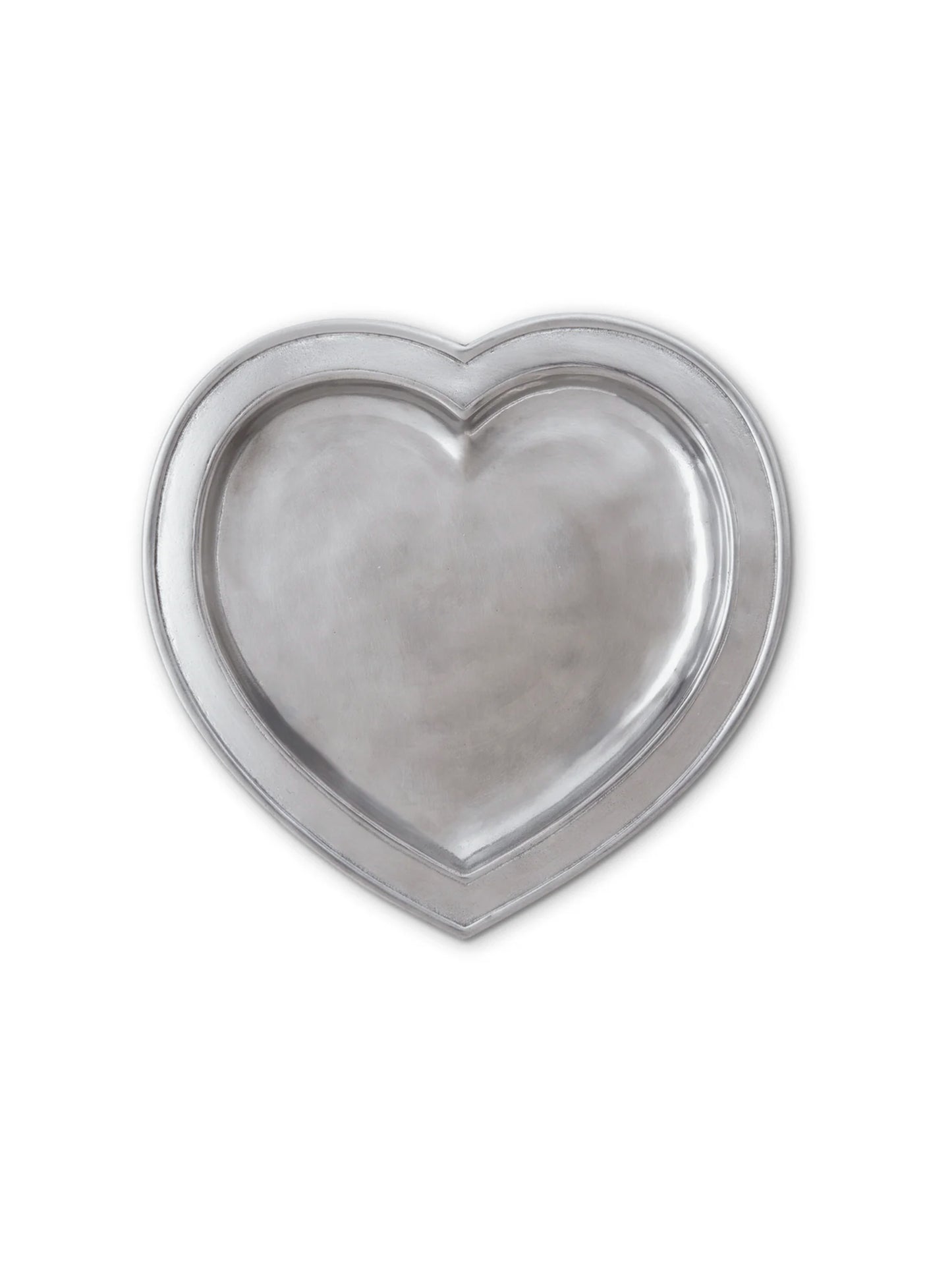 MATCH Pewter Heart Tray Weston Table