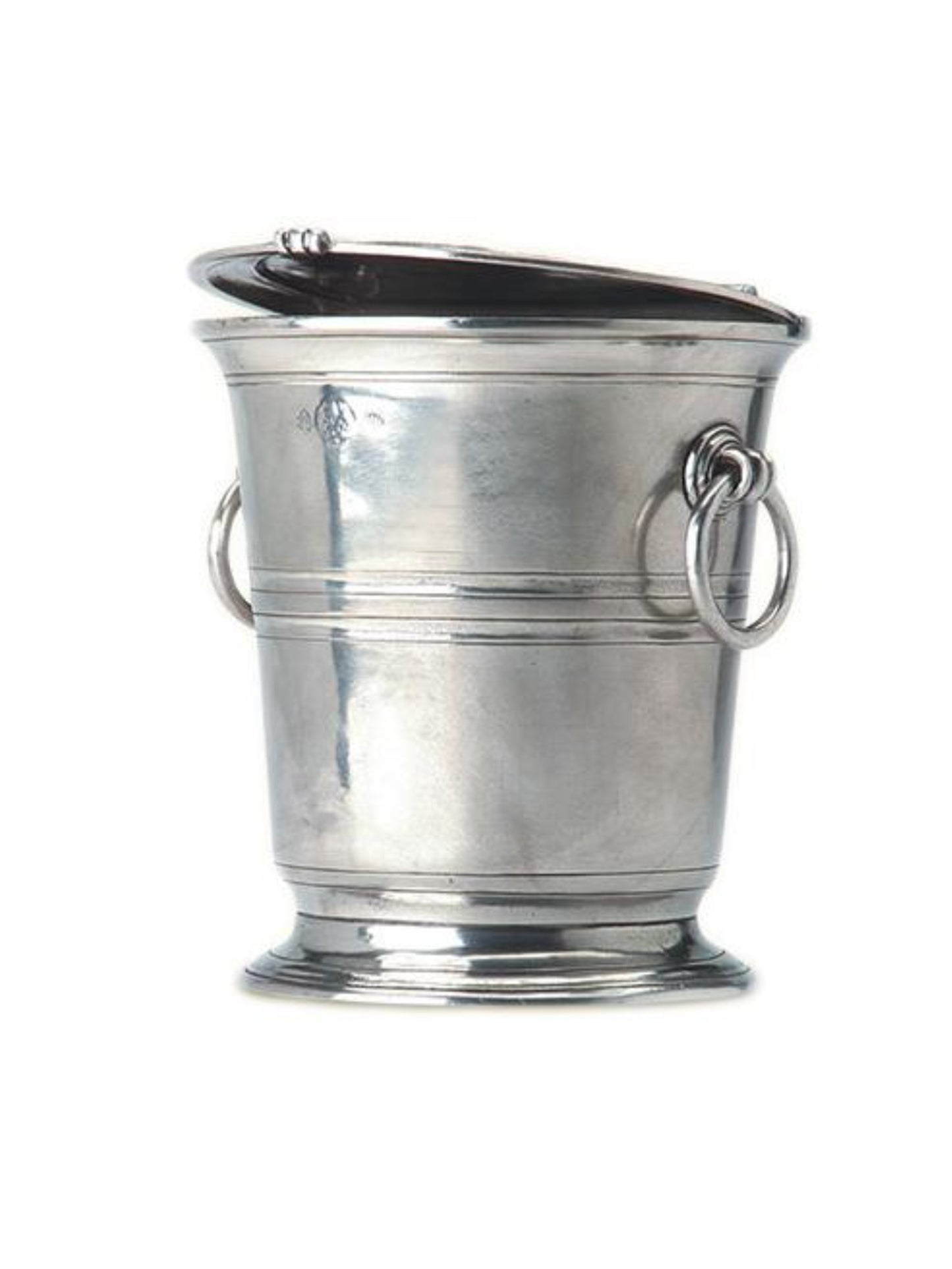 MATCH Pewter Ice Bucket with Lid Weston Table