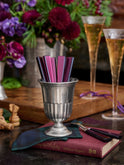MATCH Pewter Impero Toothbrush Cup Weston Table