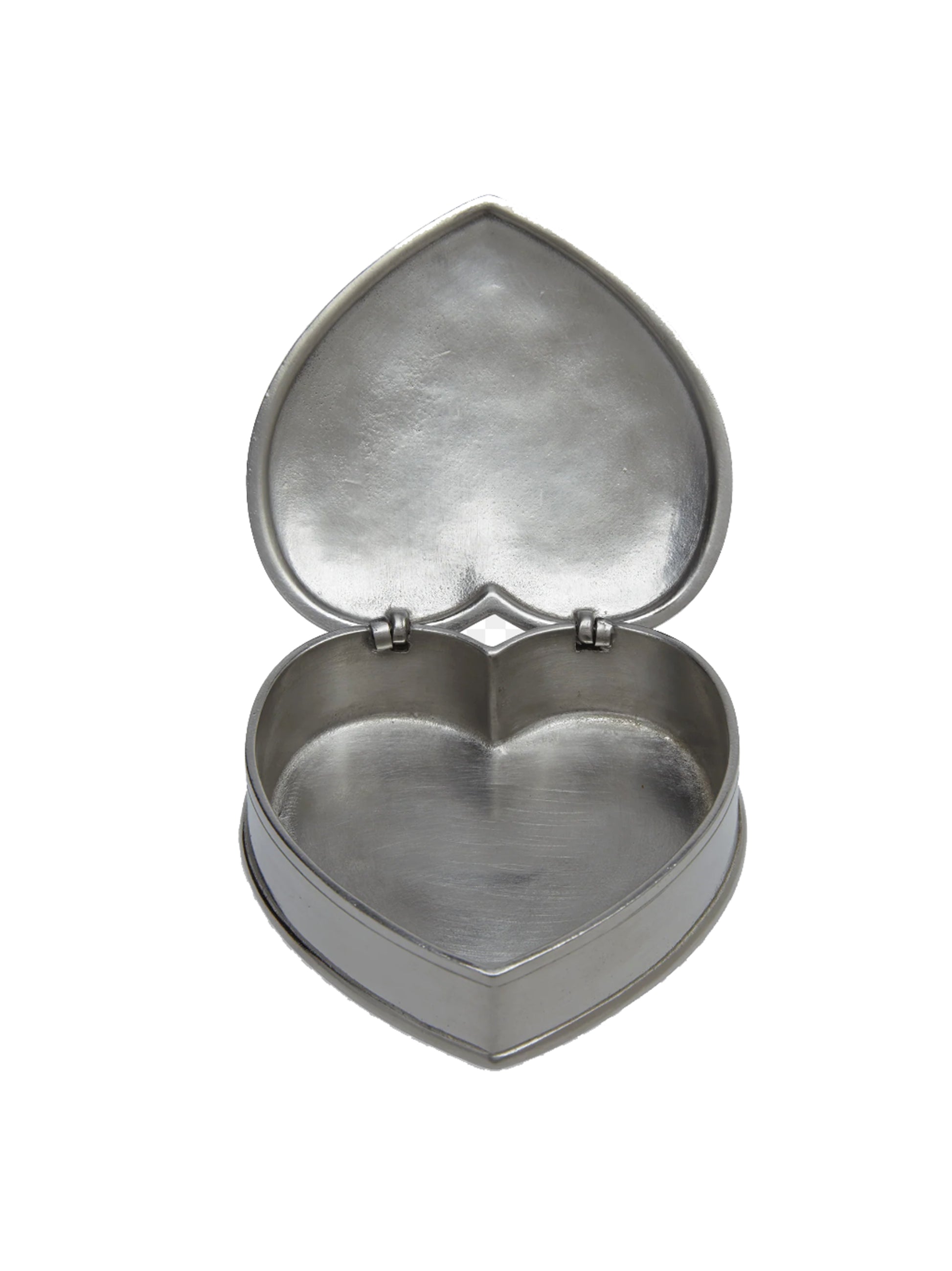 MATCH Pewter Lidded Heart Box Weston Table