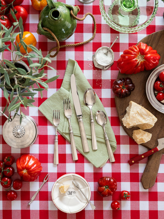 MATCH Pewter Lucia Place Setting Weston Table