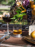 MATCH Pewter Luisa Rocks Glass Weston Table
