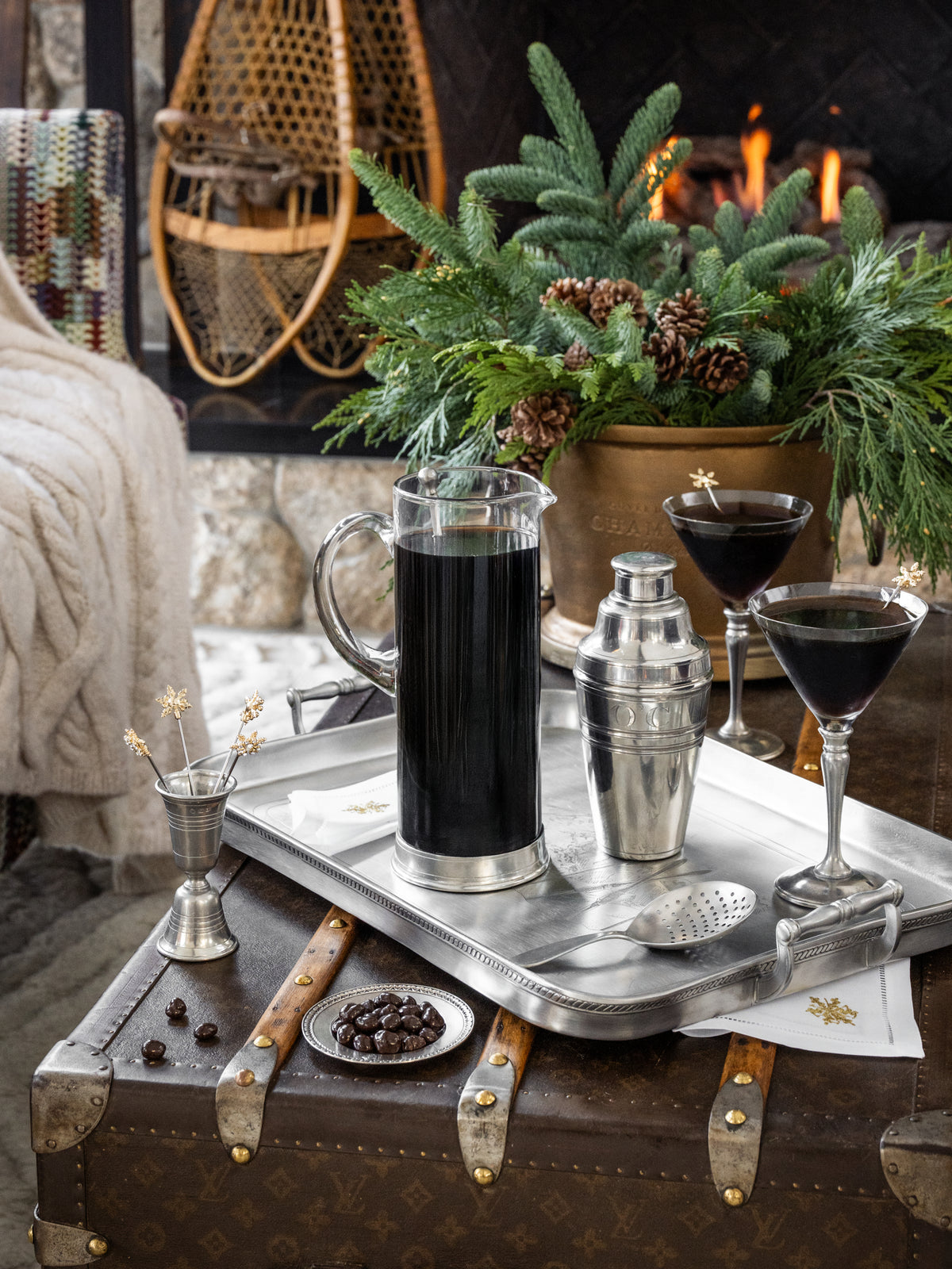MATCH Pewter Martini Pitcher Weston Table