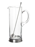 MATCH Pewter Martini Pitcher with Stirrer Weston Table