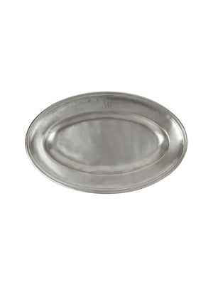  MATCH Pewter Oval Platter WL Weston Table 