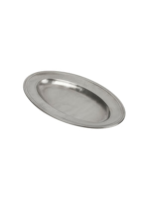  MATCH Pewter Oval Platter WL Weston Table 