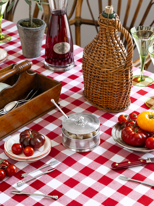 MATCH Pewter Parmesan Dish with Spoon Weston Table