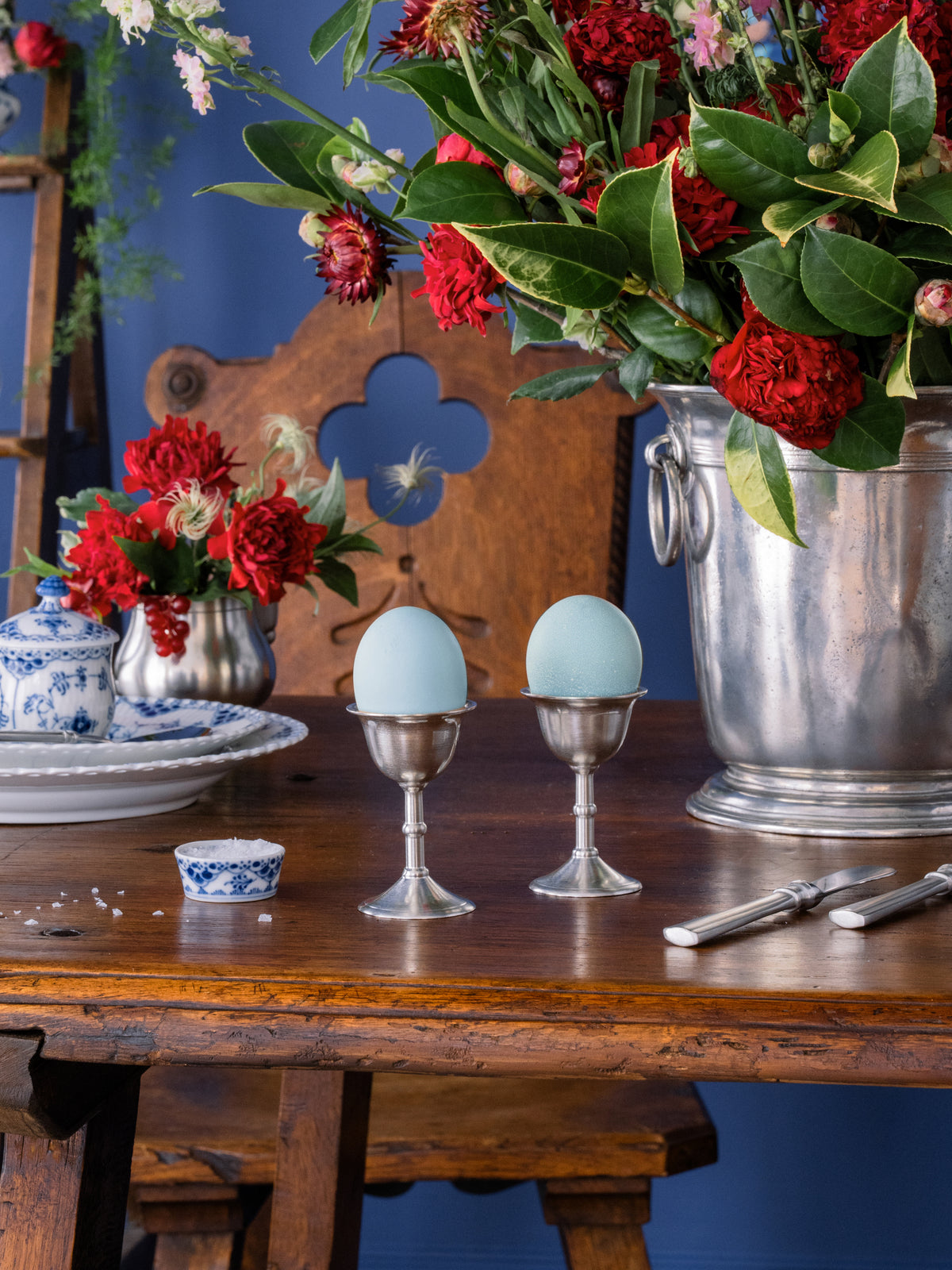 MATCH Pewter Pedestal Egg Cup Weston Table