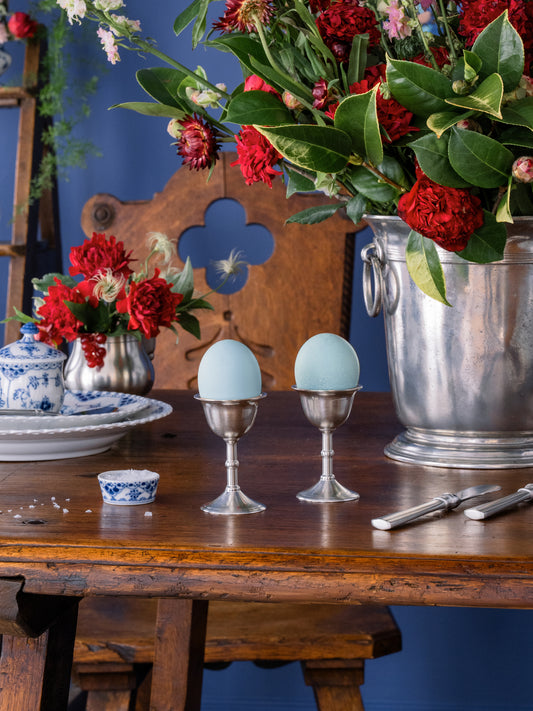 MATCH Pewter Pedestal Egg Cup Weston Table
