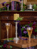 MATCH Pewter Pillar Candlestick Weston Table