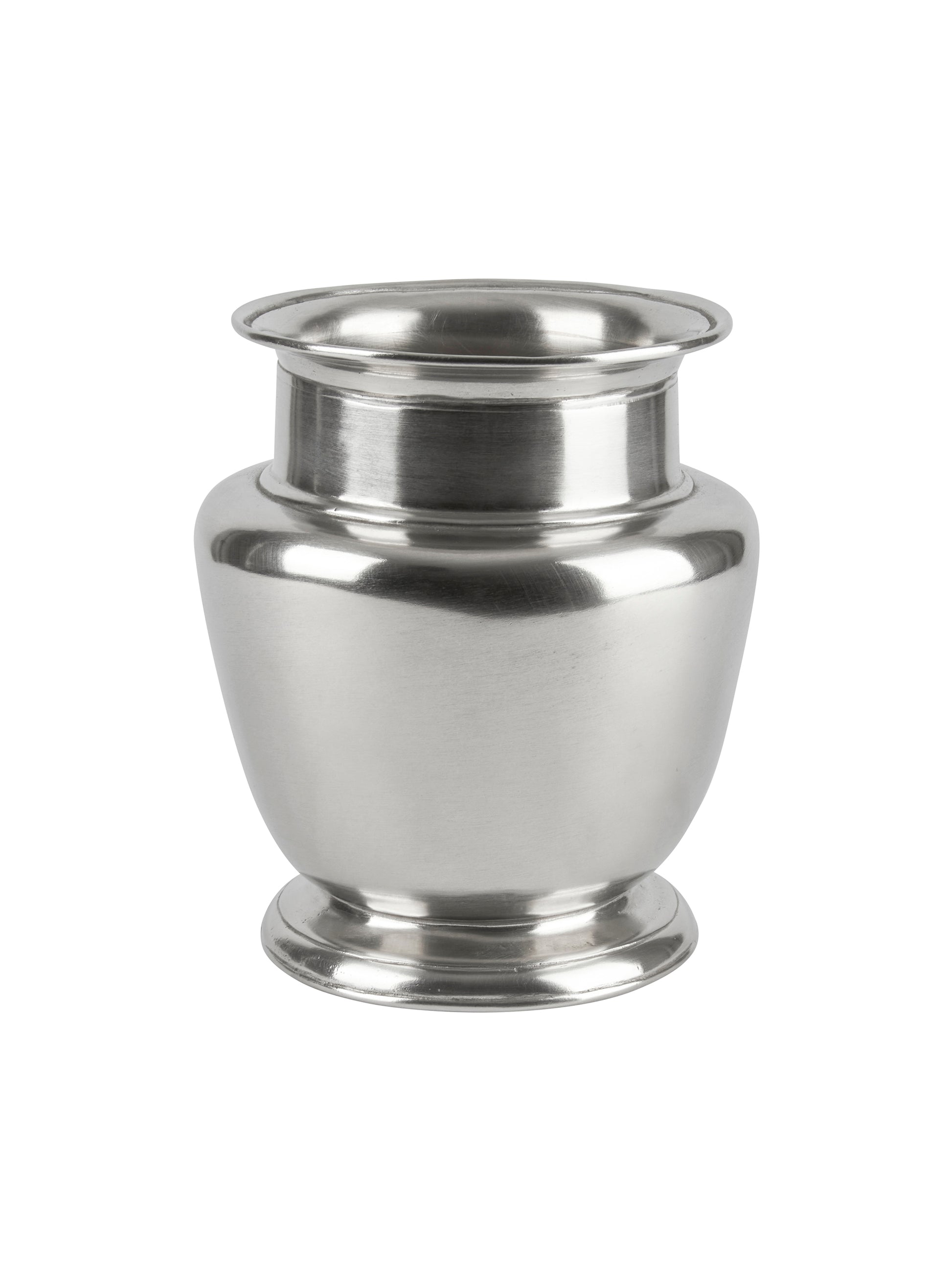 MATCH Pewter Rimmed Vase Weston Table